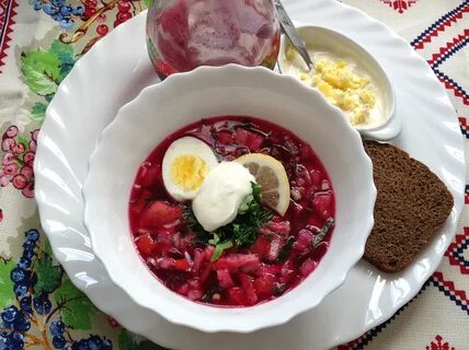 Суп из свеклы и кефира рецепт