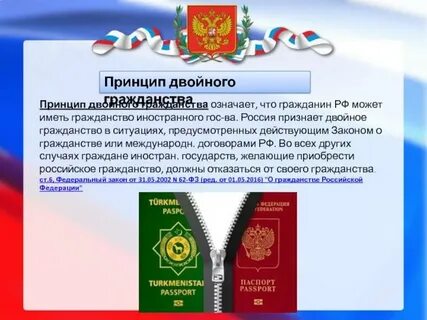 В каком году разрешили двойное гражданство