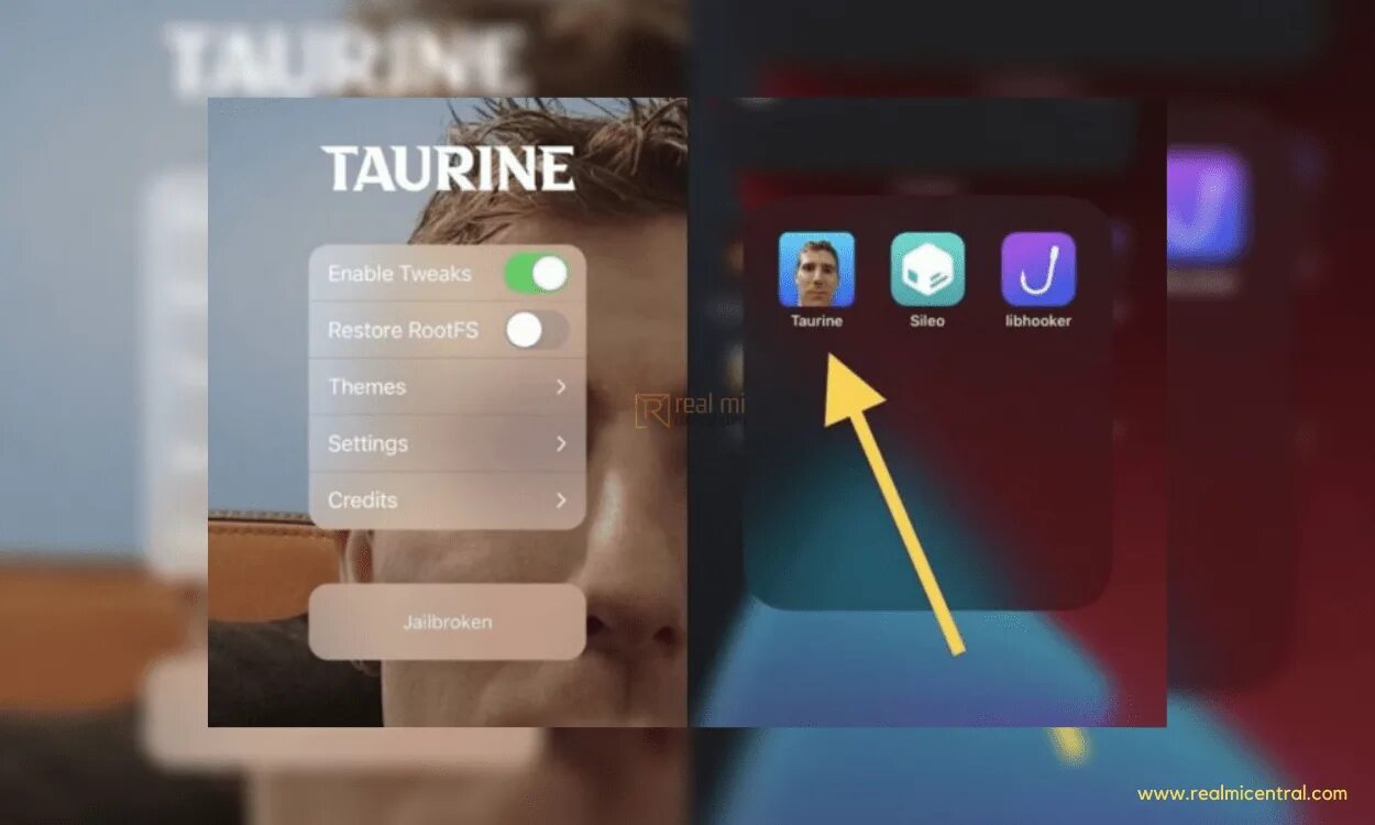 Taurine IOS. Taurine Jailbreak. Аппаратура джейлбрейк. Андроид реал ми