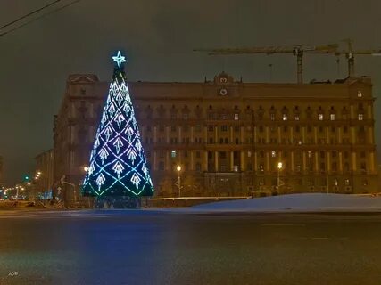 Лубянка зимой