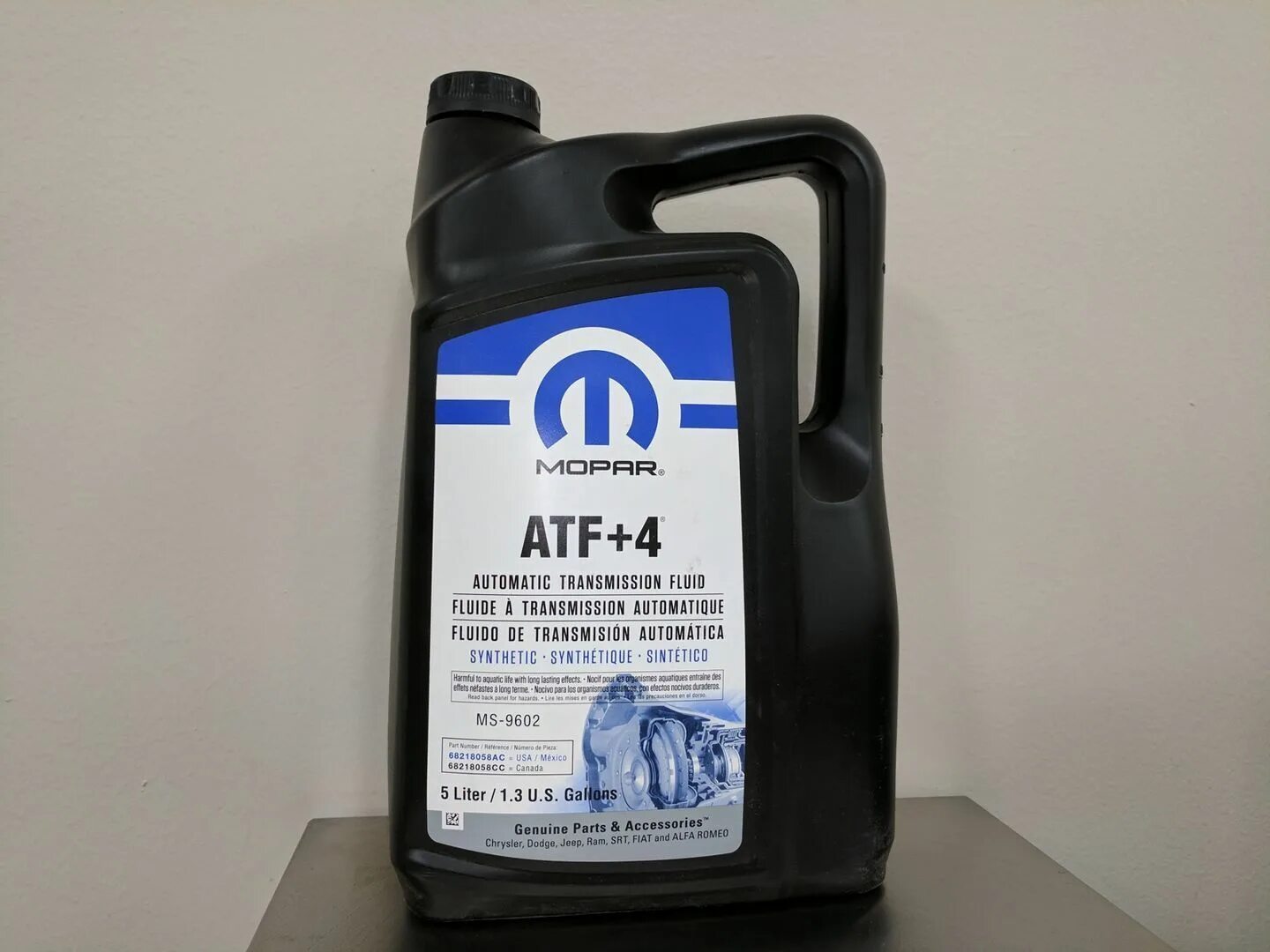 Атф 4 для акпп. Mopar ATF+4 (9602). Mopar ATF+4 9602 артикул. Mopar MS-9602. Масло Mopar ATF+4.