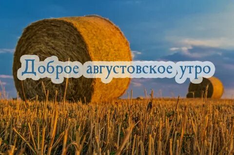 Доброе 1 августа