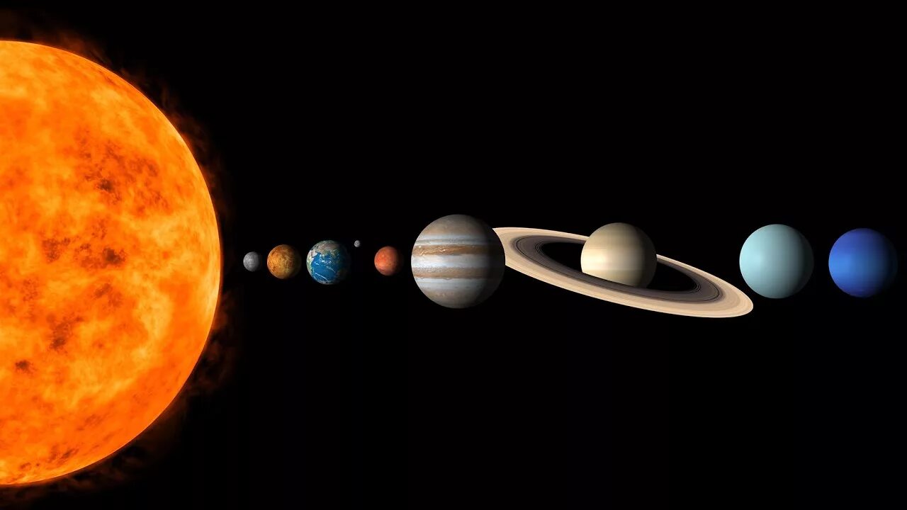 Новые 7 планет. Солнечная система. Размеры планет. Солнце и планеты солнечной системы. Спутники солнца.