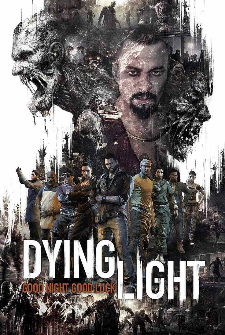 Ps4 про зомби. Dying Light обложка.