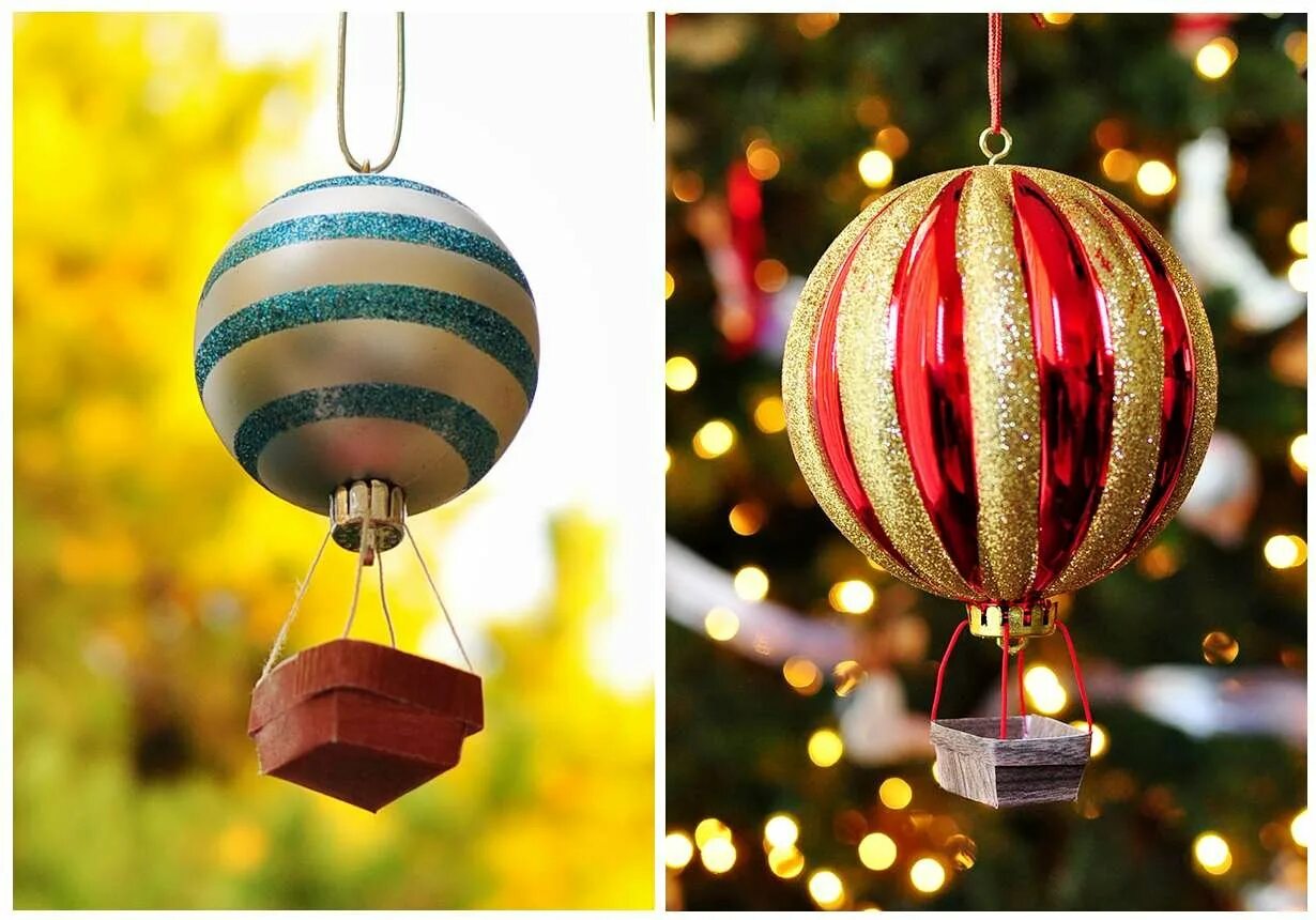 Самодельные игрушки на елку. Елочная игрушка воздушный шар. Новогодние игрушки своими руками. Елочные игрушки в виде воздушных шаров. Новогоднее украшение в виде шара.