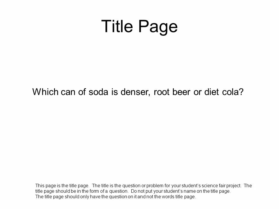 Sample science. Project title ideas. Clinicaltrials. Science fair project template. Paper study.