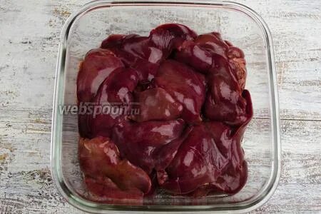 Печень маринованная содой