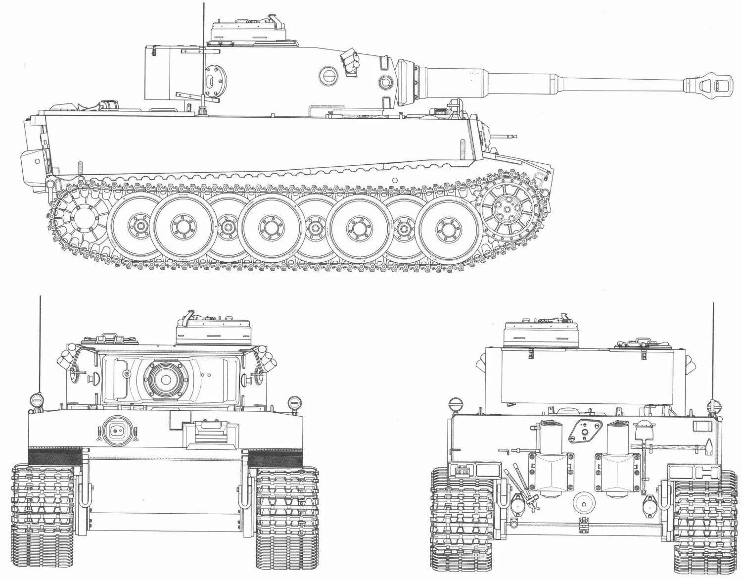 Tank габариты. Тигр 1 сбоку чертеж. Танк тигр чертежи. Чертежи танка Tiger 1. Тигр 2 сбоку чертеж.