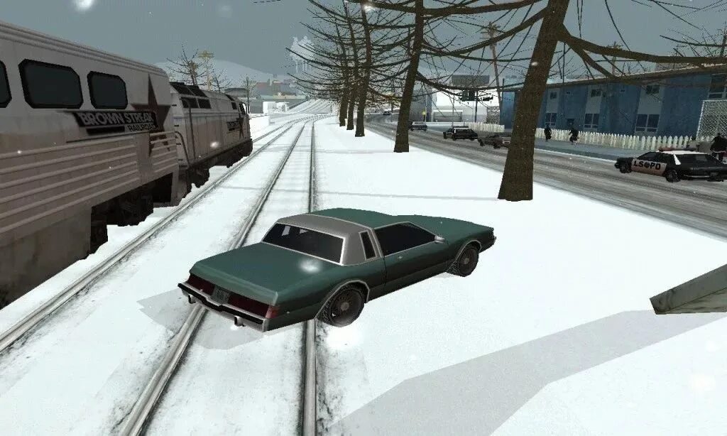 Winter mod gta. ГТА са зима. Grand Theft auto San Andreas зима. GTA San Andreas Winter Edition. ГТА Сан андреас зима Мегет.