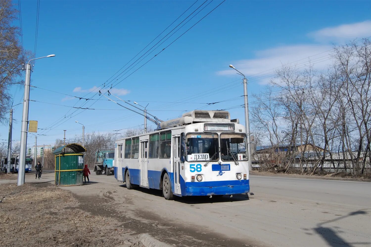 ЗИУ 682. Троллейбус ЗИУ 682. Городской транспорт. Троллейбус ЗИУ.