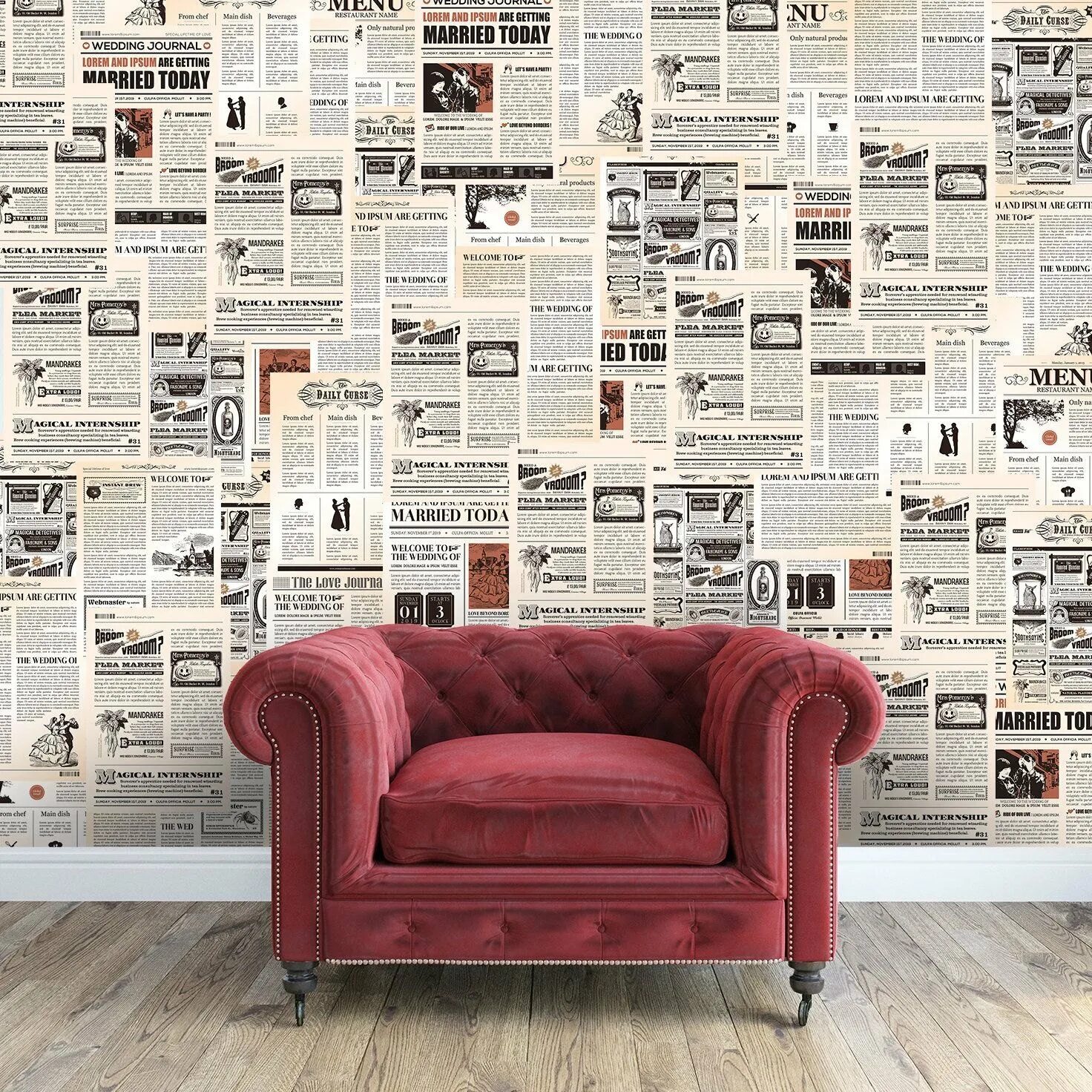 Газетный стиль в интерьере. Комната в газетном стиле. Wall newspaper. Газетные обои для стен. Газетные вырезки на стене.