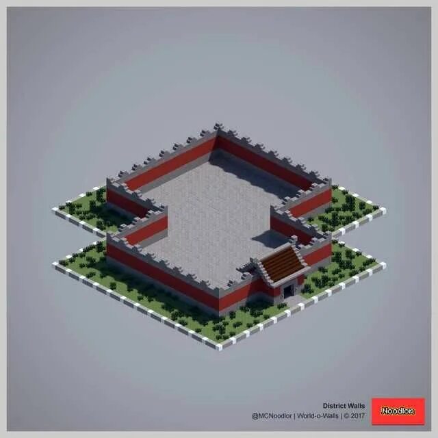Японский дом в майнкрафте схема Chinese Architecture You Never Seen Before : Minecraft Minecraft, Minecraft blue