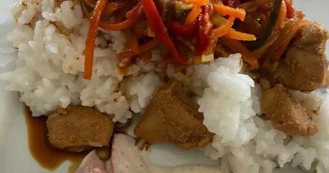 Рис с соевым соусом вкусно