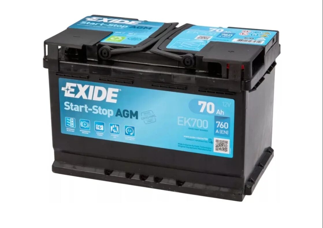 Exide AGM 70ah 760a артикул. Exide ek700 AGM. Exide AGM 70. Аккумулятор Exide 70ah. Start 70