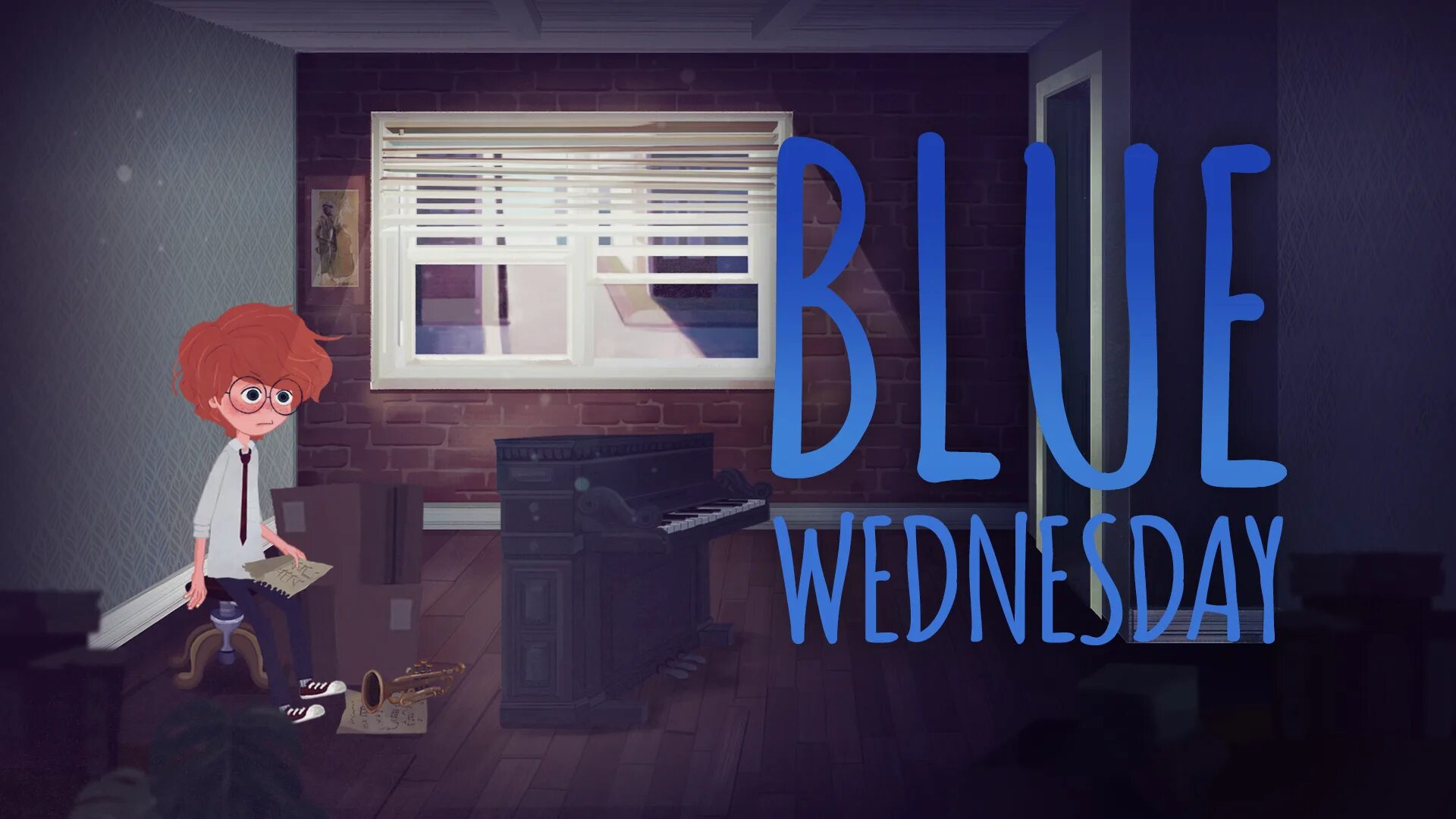 Wednesday game. Blue wednesday. игра wednesday. wednesday скриншоты. blue wednesday игра logo.