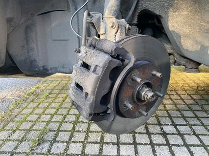 Замена колодок nissan