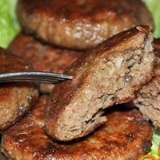 Классические печеночные котлеты из говяжьей печени