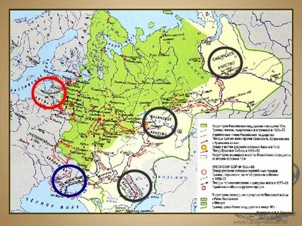 Какие земли присоединил грозный