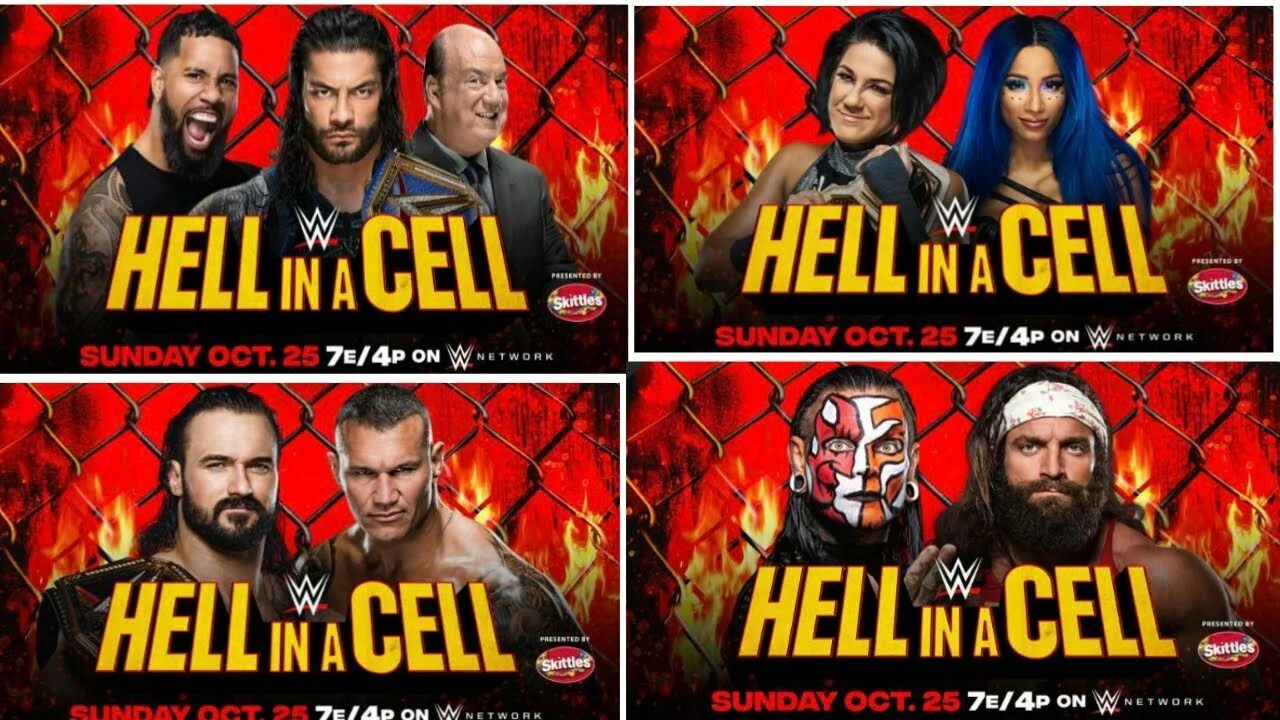 Hell in a cell. Wwe hell in a cell.