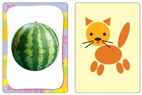 Развивающие карточки для ребенка 4 лет