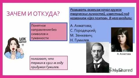 Акмеизм поэты