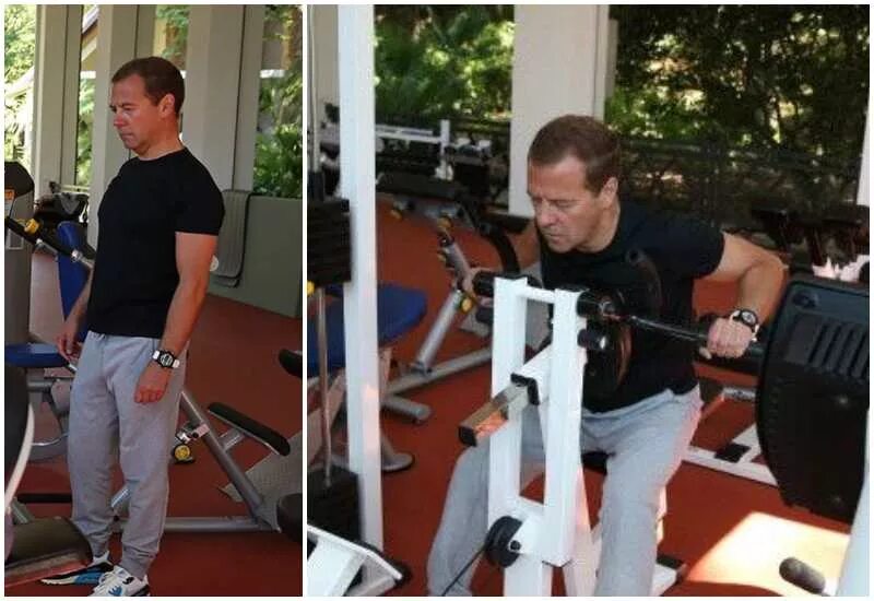 Дмитрий Медведев Голый