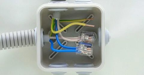 Расключение распаечных коробок