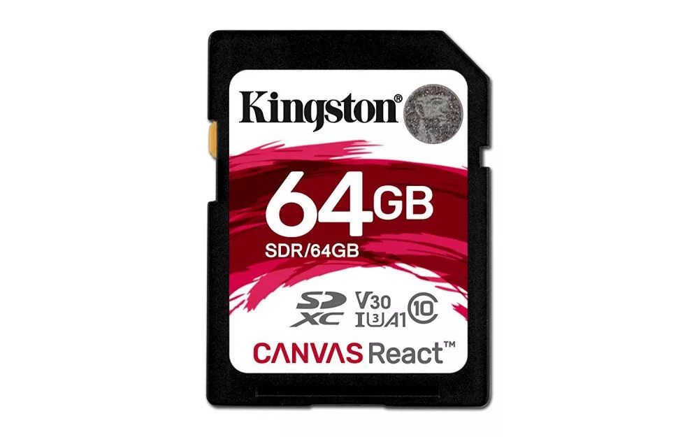 Карта памяти 64 ГБ Kingston. Kingston карта памяти SDXC 256гб. Kingston Canvas React Plus sdr2/64gb. Kingston SDXC 128gb Canvas React Plus UHS-II v90 260/300mb/s.