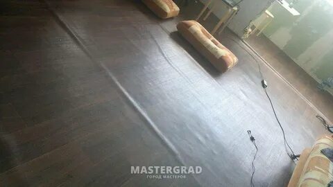 Зимой линолеум пошел волнами что делать