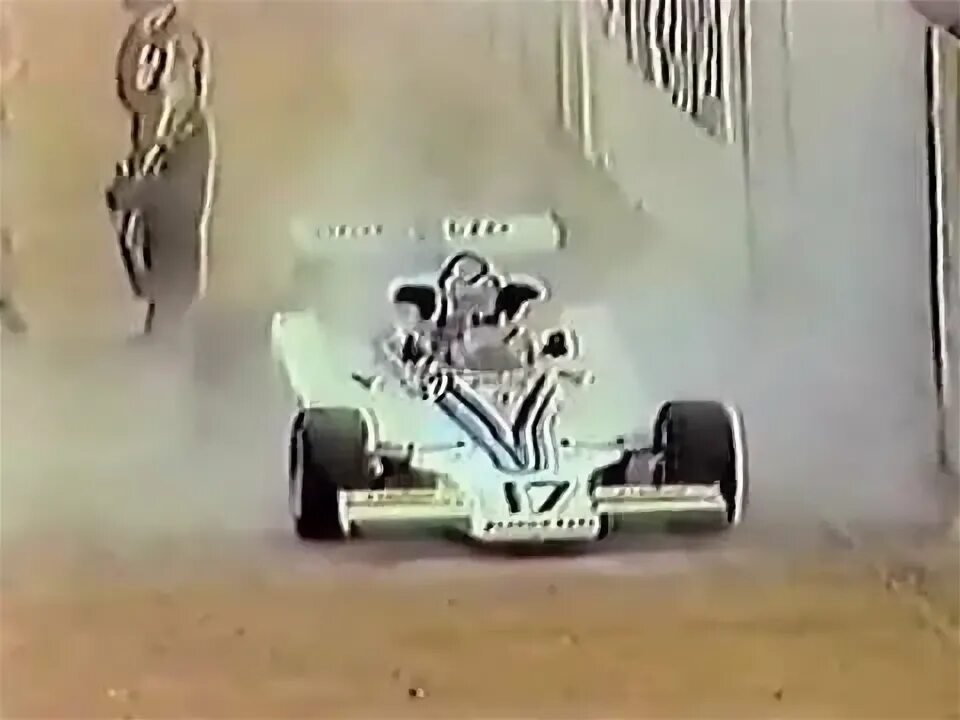 Tom pryce s fatal crash. Tom pryce crash 1977 footage.