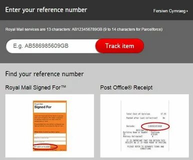 Your reference number is
