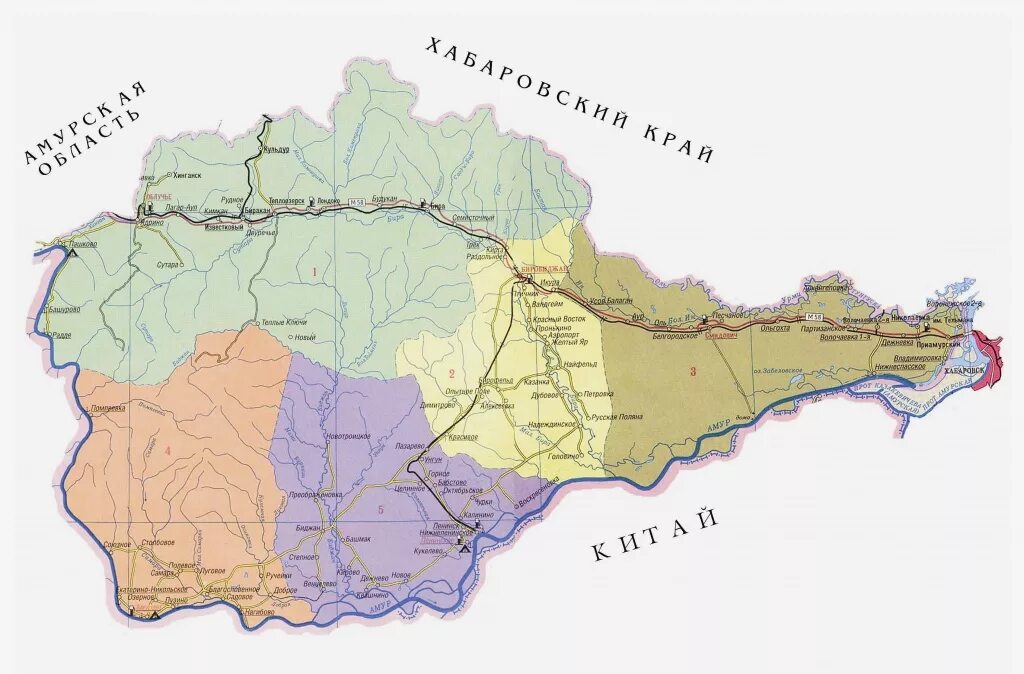 Почему еврейская автономная область. Еврейская автономная область на карте. Еврейская автономная область Биробиджан на карте. Границы Еврейской автономной области на карте России. Еврейская автономная область на карте России.