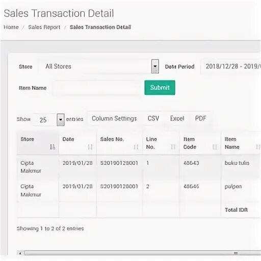 Specified transactions