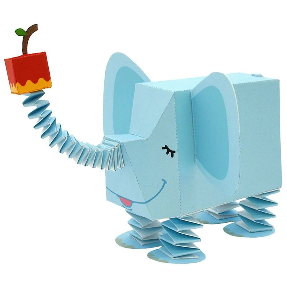 Интерактивные игрушки из бумаги. Поделка Слоник из бумаги. Игрушка слон из бумаги. Слон из бумаги объемный. Слоник из бумаги