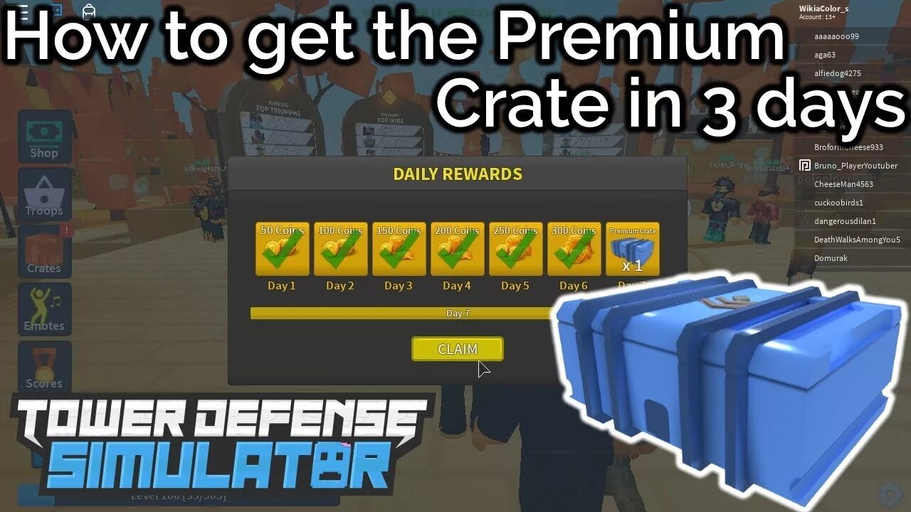 Crates tower defense. Premium crate tds. премиум ящик товер дефенс. deluxe crate tds. neko dj tower defense.