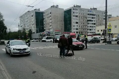 В мурманске сбит