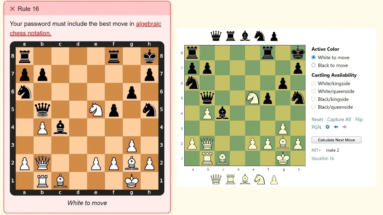Password game лучший ход