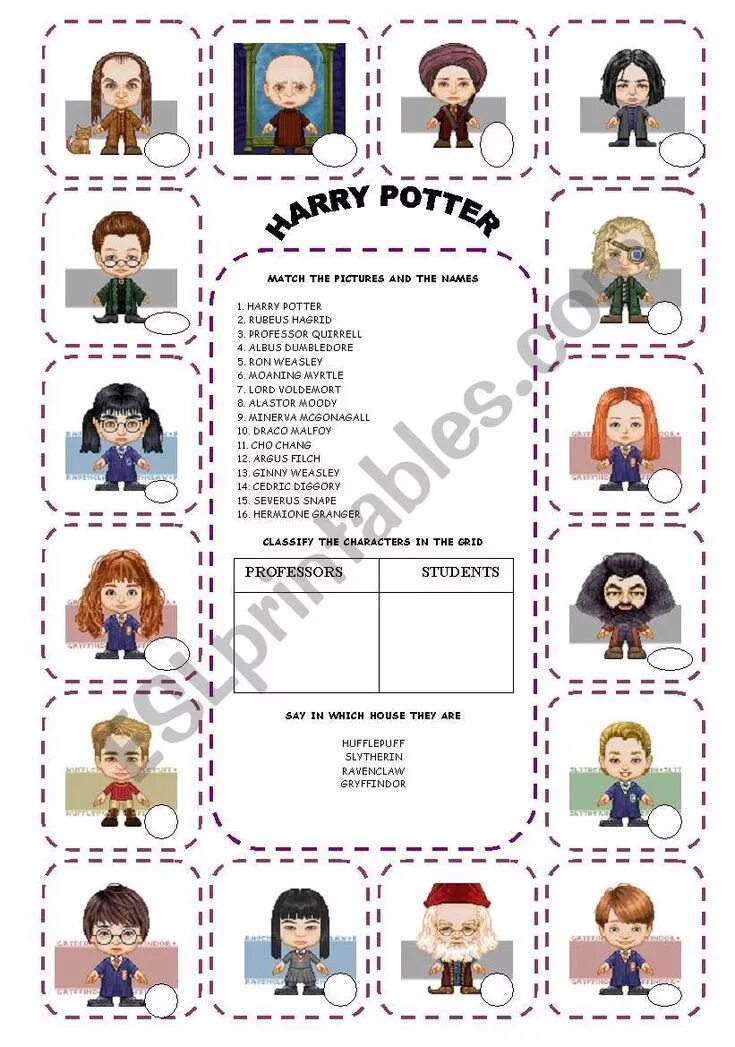 Harry potter daily routine