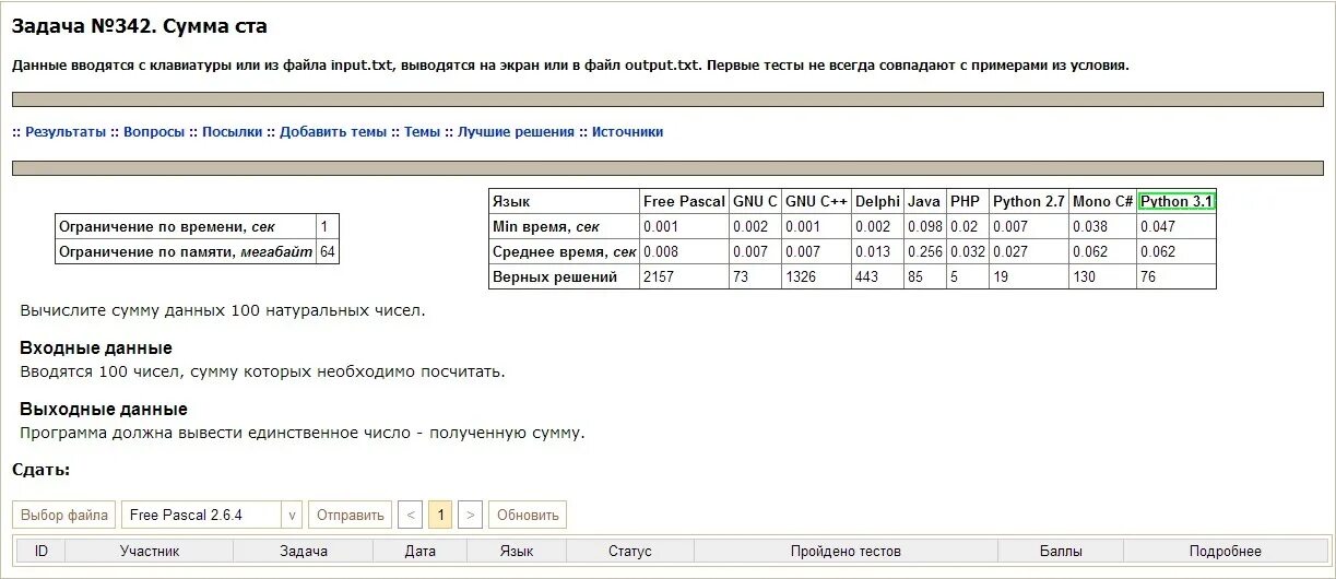 Бумаг в данных суммах. Входные данные в 1с. Вводятся 100 чисел сумму которых необходимо посчитать питон. Данные > сумма.