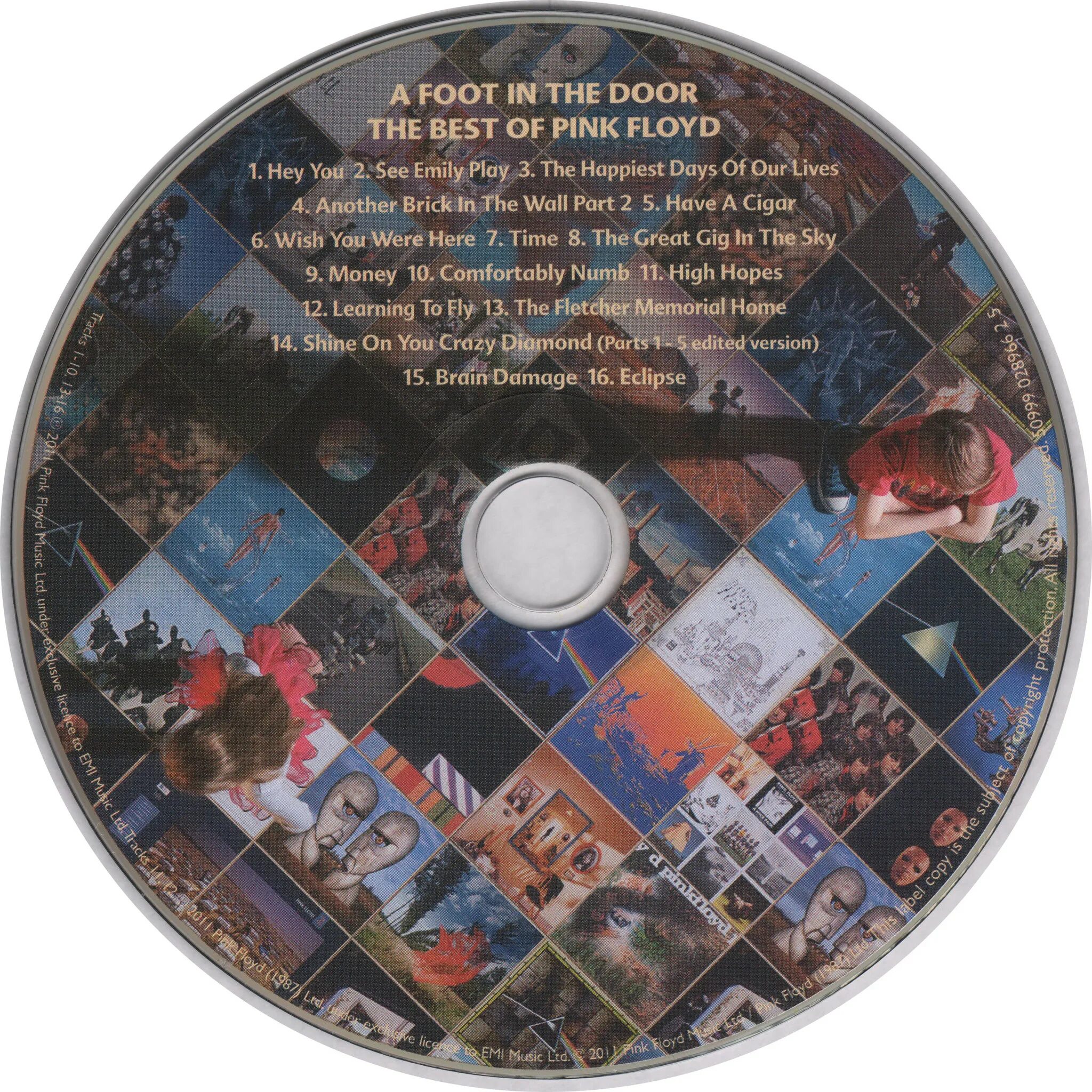 Pink floyd 2011 remasters. Pink floyd cd. pink floyd 2011. pink floyd a foot in the door: the best of pink floyd. the best of pink floyd: a foot in the door 2011.