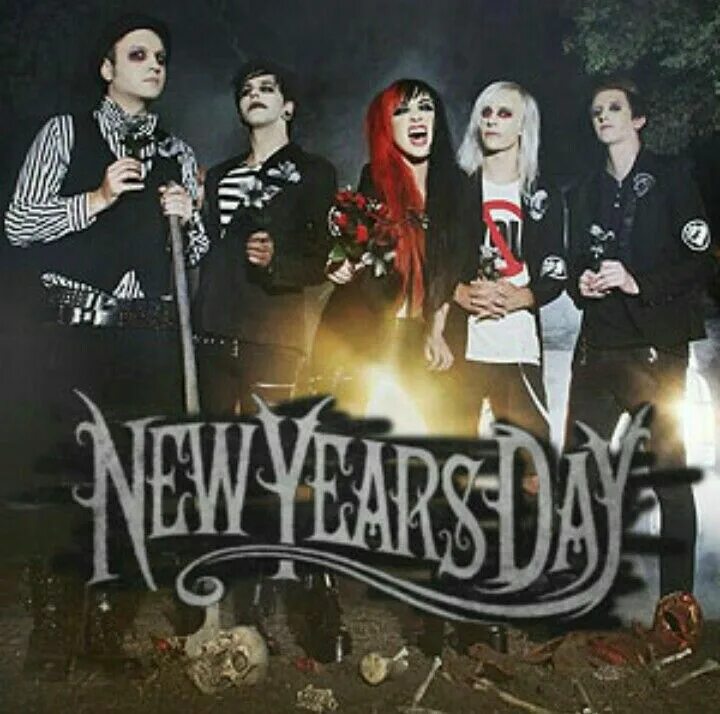 New years Day группа. New years Day солистка. Кейт Дровер New years Day. When is new year day