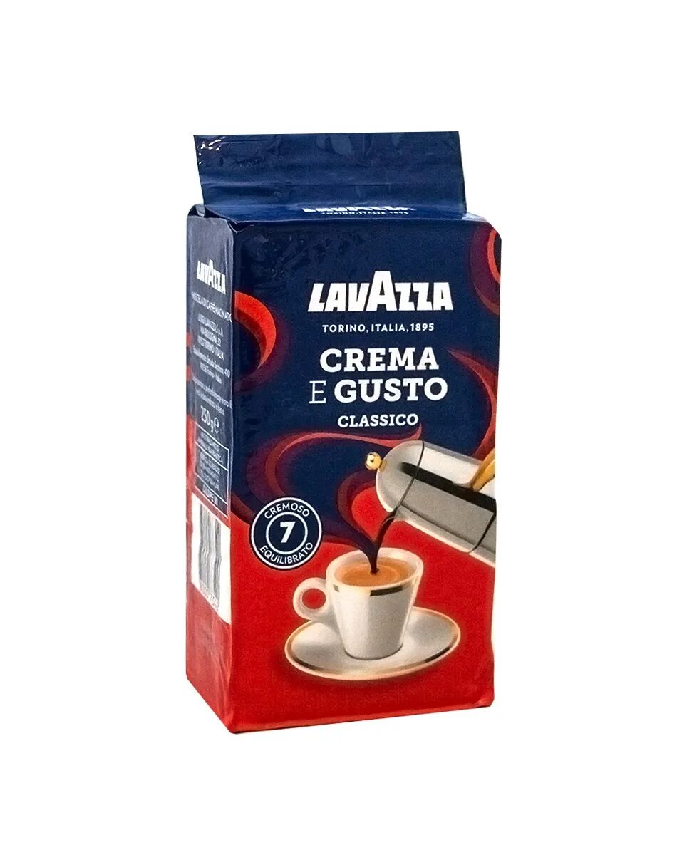 Кофе молотый Lavazza crema e gusto Classico. Молотый кофе Lavazza "crema gusto", 0,25кг. Lavazza crema e gusto молотый. Кофе Lavazza crema e gusto. Lavazza crema gusto молотый