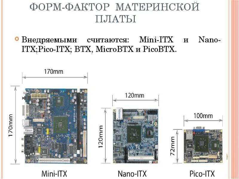 Системная плата форм факторы. Mini ITX материнская плата Размеры. Форм фактор, типоразмеры материнских плат. Чипсет.. Форм-фактор материнской платы ATX Размеры. Mini ATX форм-факторы материнской платы.