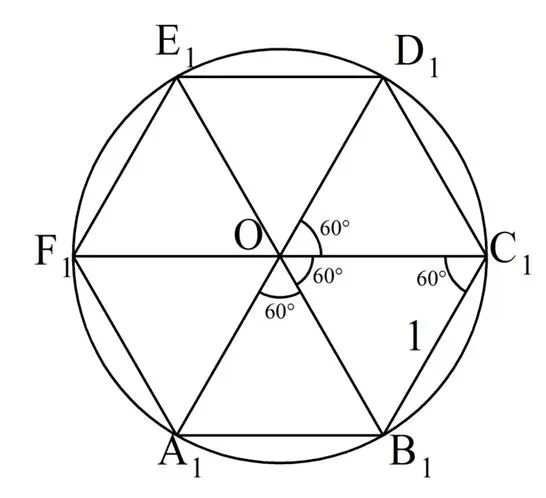 Равносторонний шестиугольник. Диагональ правильного шестиугольника. Шестиугольник в окружности. Диагонали равностороннего шестиугольника.