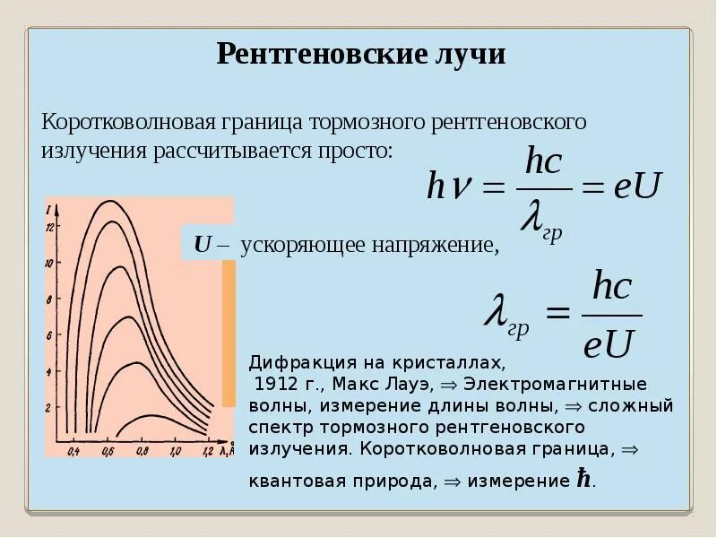 Максимальная частота рентгеновского излучения формула. Длина волны рентгеновского излучения формула. Рентген лучи длина волны. Рентгеновские лучи физика 11 класс формула.