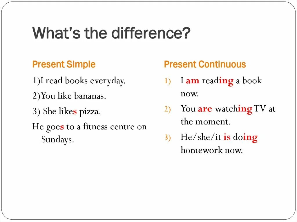 Wordwall present simple present continuous spotlight 5. Present simple present Continuous разница. Present simple vs present Continuous. Present simple and present Continuous differences presentation. Present Continuous present Симпл.