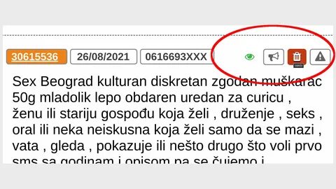 Kako OBRISATI oglas? 