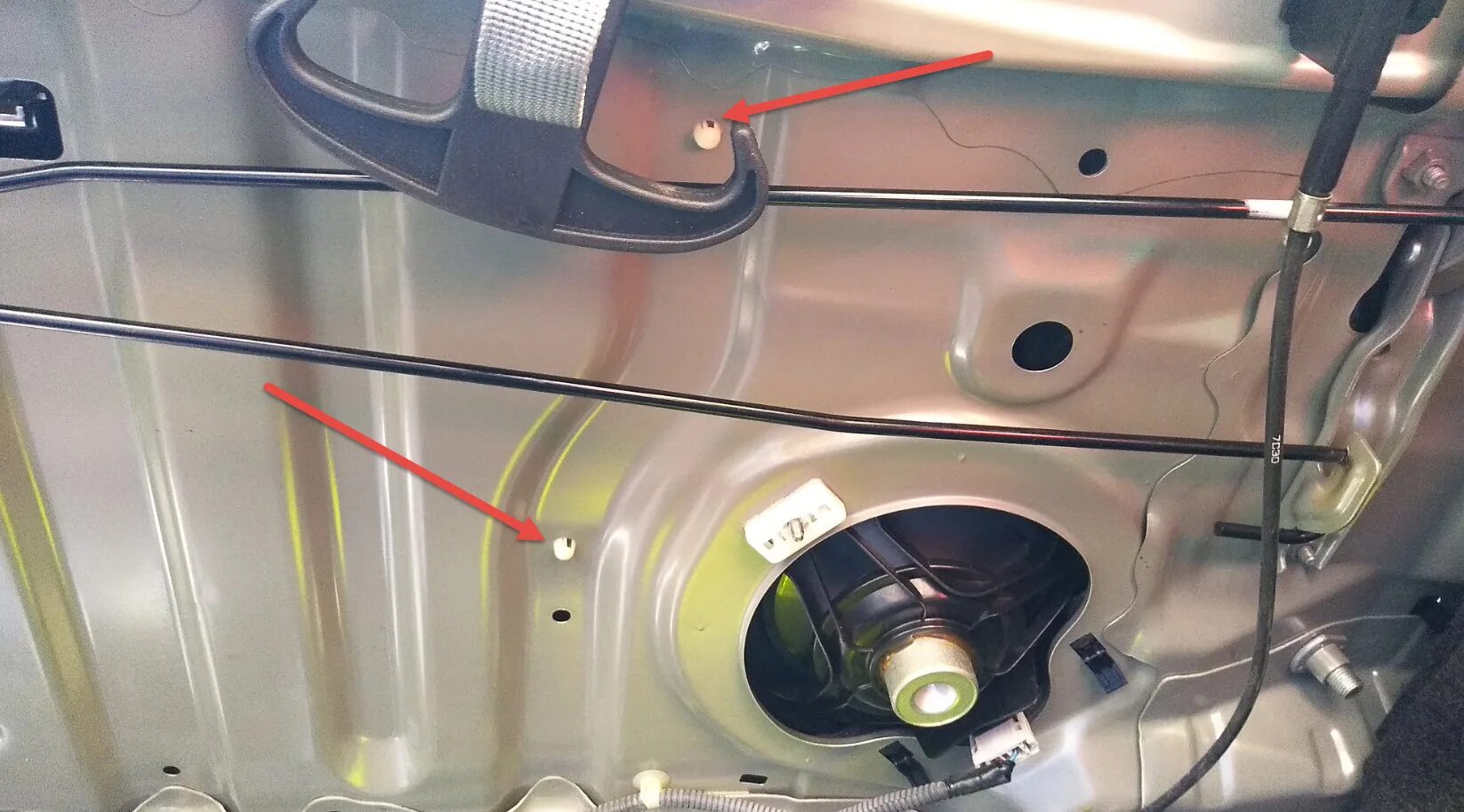 Как снять наружную ручку передней двери - Honda Civic (6G), 1,6 л, 2000 года сво