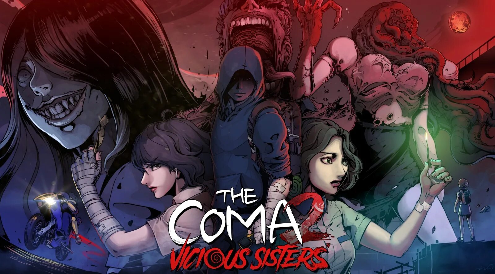 Кома л з. Coma 2 игра. Мина пак the coma 2 арт. The coma 2 Vicious sisters мина.