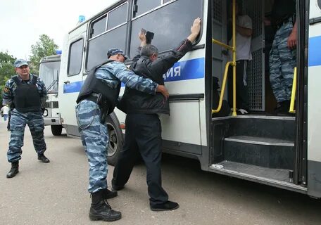 В москве полиция задержала